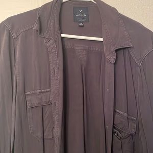 American Eagle vintage boyfriend button up shirt